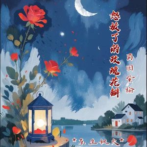 怒放了的玫瑰花瓣