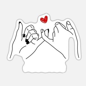 拉个勾说永远爱我