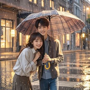 伞下的晴空-七叶草