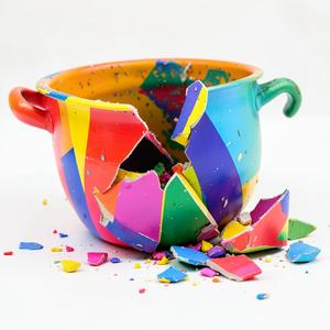 broken