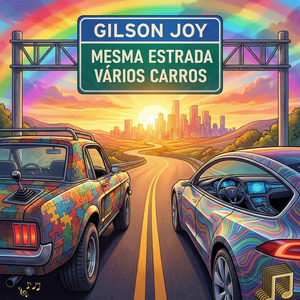 Mesma Estrada Vários Carros