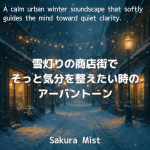 柔光が舗道を染める静かな拍