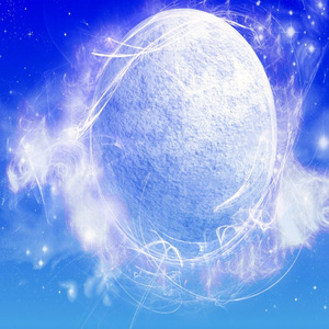 说着说着星空突然变成黑色