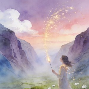 让我在谷底 为你放一场烟火