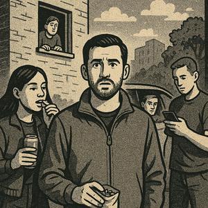 OTURMUŞLAR BİR KÖŞEDE DÜŞSEK DİYE BEKLEMEDE