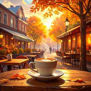 秋のカフェ時間～やさしいひととき～