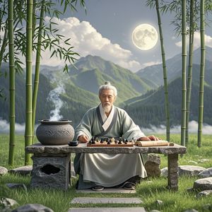 竹下千年-江夏雨荷