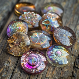 水晶纽扣Crystal buttons