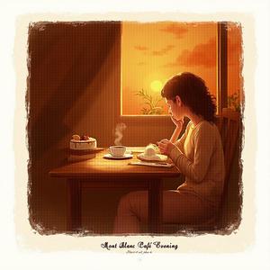Mont Blanc Café Evening - モンブランと夕暮れ