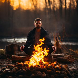 Meditación En El Brillo Del Incendio