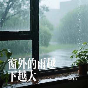 窗外的雨越下越大