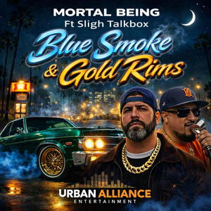 Blue Smoked & Gold Rims