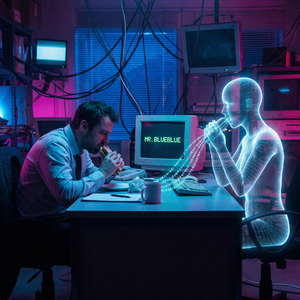 与AI同事的午餐