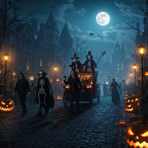 Midnight Halloween Parade