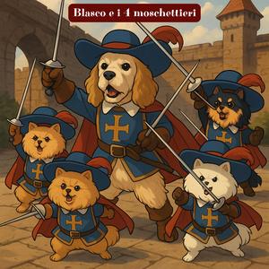 Blasco e i 4 moschettieri