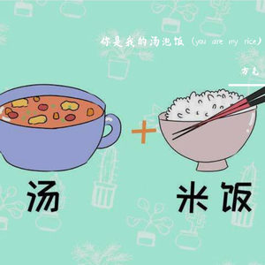 你是我的汤泡饭 (you are my rice)