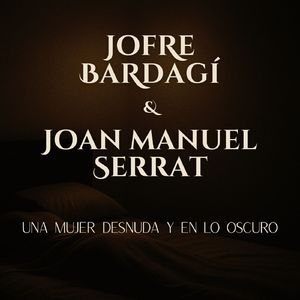 Una mujer desnuda y en lo oscuro