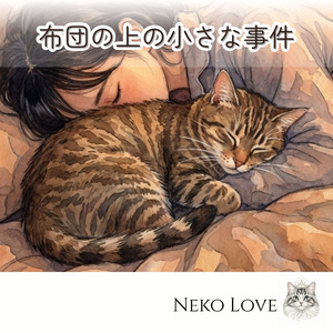 布団の上の小さな事件