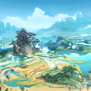 逶迤绿水长 by 有一