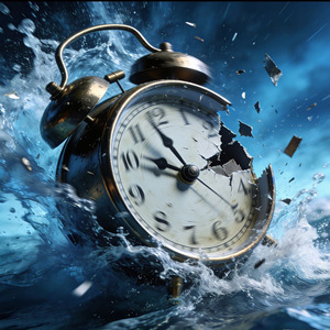 倒转的钟