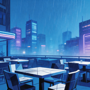 蓝色雨