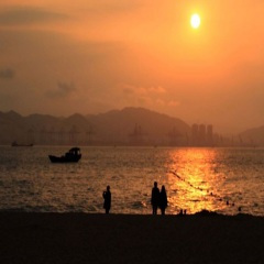 你飞到城市另一边