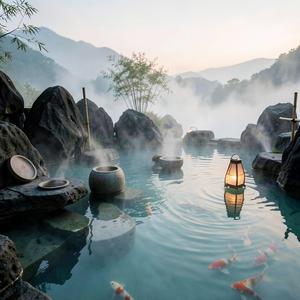 水琴窟の響きと眠りのための空間