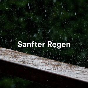 Prasselnde Regentropfen