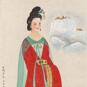 4，干布八岁时的奇梦