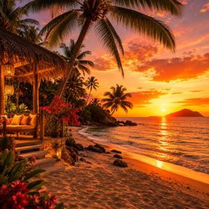 ISLAND SUNSET