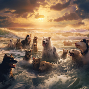 Serenidad Canina Junto Al Mar