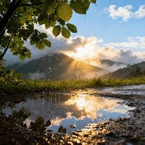 雨过后的风景