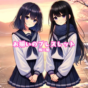 お揃いのブレスレット