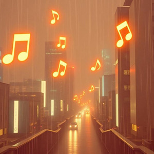 暖かい雨の中で