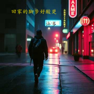回家的脚步好酸楚