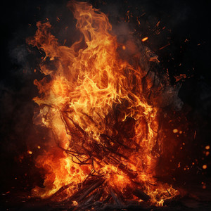 Meditation's Hearth in Calming Resonance