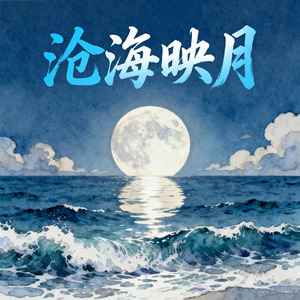 沧海映月