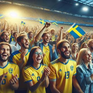 Blågult kaos