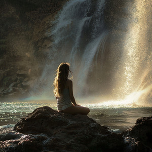 Las Aguas Susurran La Calma De La Meditación