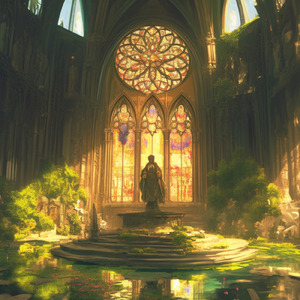 崩れ落ちた大聖堂