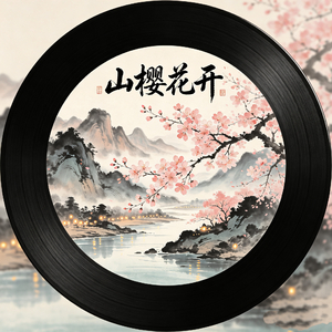 山樱花开
