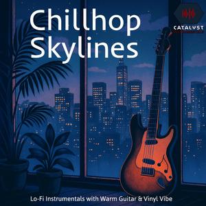 Plaza Glow (Electric Guitar Riffs and Subtle Ambient Pads for Study)