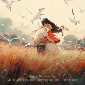 Mahito and Himi from The Boy and the Heron (Harp)