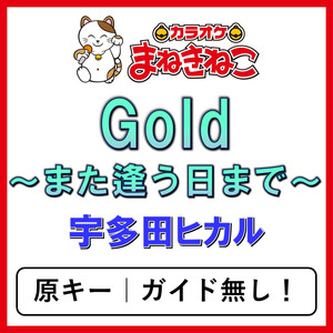 Gold ～また逢う日まで～（カラオケ）[宇多田ヒカル]