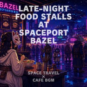 Late-Night Food Stalls at Spaceport Bazel