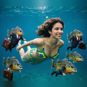 Virei peixe virei tucunaré