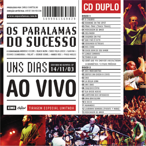 Será Que Vai Chover / Assaltaram A Gramática / O Filho Pródigo (Ao Vivo)