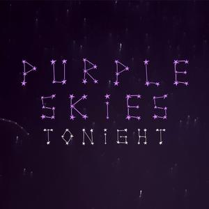 purple skies tonight