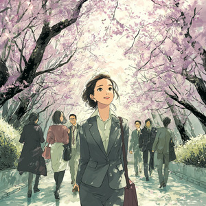 新卒社会人女子