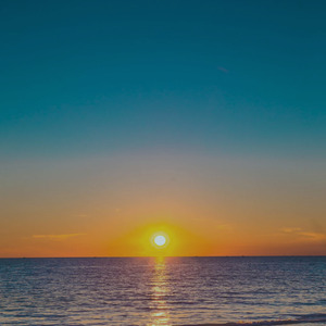 ハワイのサンセットビーチ